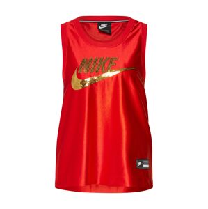 Nike Sportswear Top zlatá / červená