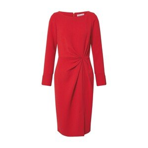 Closet London Šaty 'Closet Pleated Front Pencil Dress'  červená