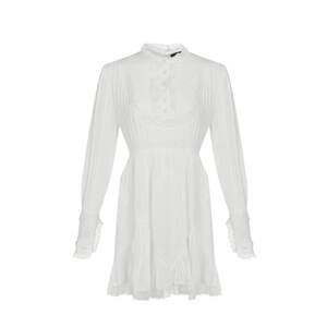 faina Košilové šaty  přírodní bílá