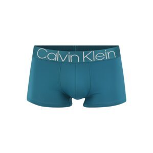 Calvin Klein Underwear Boxerky 'Trunk'  bílá / tyrkysová