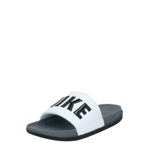 Nike Sportswear Plážová/koupací obuv 'Offcourt' černá / bílá