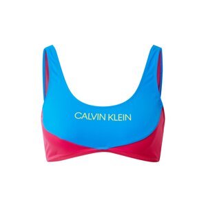 Calvin Klein Swimwear Bralette  královská modrá / magenta / žlutá