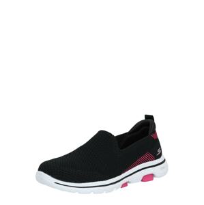 Skechers Performance Slip on boty 'Go Walk 5 Prized'  pink / černá