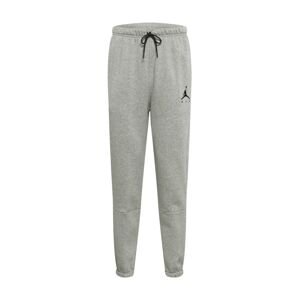 Jordan Sportovní kalhoty 'Jumpman Air'  šedý melír / černá