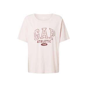 GAP Tričko 'Easy Athletic'  pink / rezavě hnědá