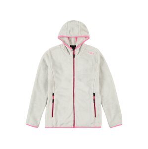 CMP Funkční flísová bunda  bílá / pink