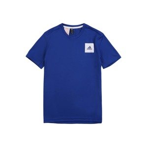 ADIDAS PERFORMANCE Funkční tričko  bílá / tmavě modrá