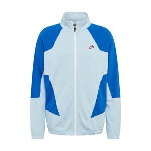 Nike Sportswear Přechodná bunda  modrá / světlemodrá