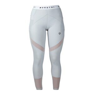 MOROTAI Sportovní kalhoty  světle šedá / průhledná / bílá