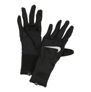 NIKE Accessoires Sportovní rukavice 'Sphere' černá / bílá