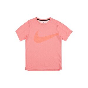 NIKE Funkční tričko  pink / červená