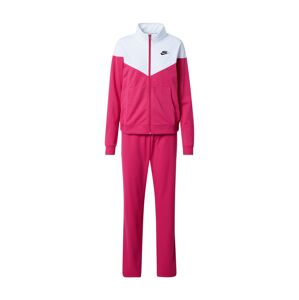 Nike Sportswear Joggingová souprava  bílá / tmavě růžová