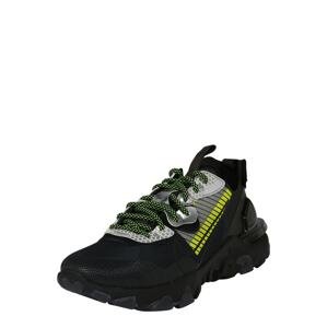 Nike Sportswear Sneaker 'React Vision'  světle zelená / černá / stříbrná