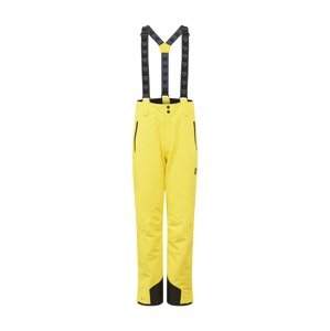 BRUNOTTI Outdoorové kalhoty 'Damiro'  svítivě žlutá / černá