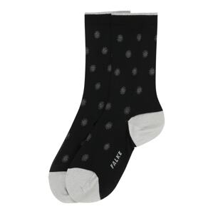 FALKE Ponožky 'Firmament'  světle šedá / černá