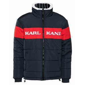 Karl Kani Zimní bunda ' Retro Block Reversible Puffer '  modrá
