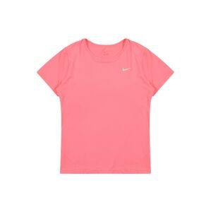 NIKE Funkční tričko  světle růžová / bílá