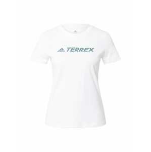 adidas Terrex Funkční tričko  bílá / pastelová modrá