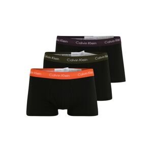 Calvin Klein Underwear Boxerky  černá / červená / tmavě zelená / tmavě fialová