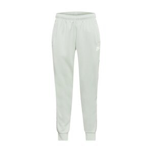 Nike Sportswear Kalhoty 'Repeat'  světle šedá / bílá / tmavě šedá