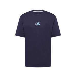 ADIDAS PERFORMANCE Funkční tričko 'SCRIBBLE'  námořnická modř / světlemodrá / bílá