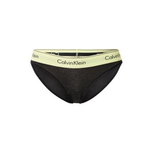 Calvin Klein Underwear Kalhotky  pastelově žlutá / černá