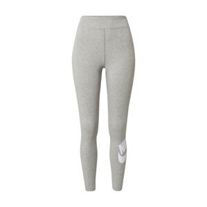 Nike Sportswear Leggings  šedý melír / bílá