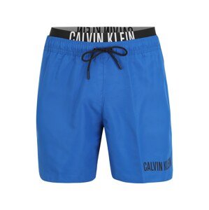 Calvin Klein Swimwear Plavecké šortky  královská modrá / černá / bílá