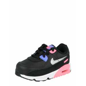 Nike Sportswear Tenisky 'Air Max 90'  pink / černá / modrá