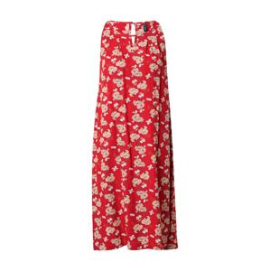 Tranquillo Letní šaty 'HEDI'  červená / krémová / bílá / grafitová