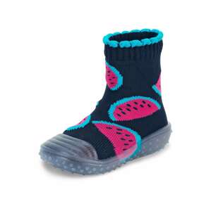 STERNTALER Ponožky  námořnická modř / pink / aqua modrá