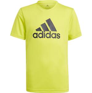 ADIDAS PERFORMANCE Funkční tričko  citronově žlutá / černá