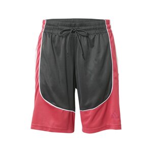 ADIDAS PERFORMANCE Sportovní kalhoty  bílá / antracitová / pastelově červená