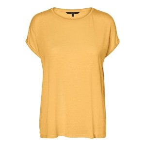 Vero Moda Curve Tričko  zlatě žlutá