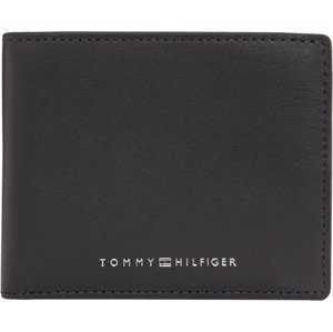 TOMMY HILFIGER Peněženka  černá / stříbrná