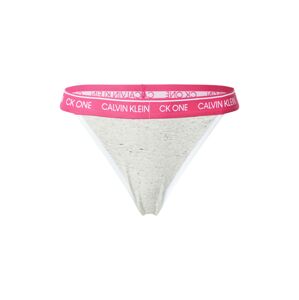 Calvin Klein Underwear Kalhotky  šedý melír / růžová / bílá