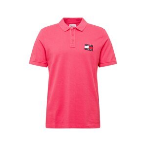 Tommy Jeans Tričko  pink / bílá / červená / noční modrá