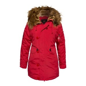 ALPHA INDUSTRIES Přechodný kabát 'Explorer' červená
