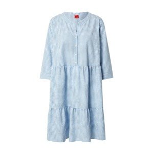 HUGO Košilové šaty 'Klevia'  modrá / bílá