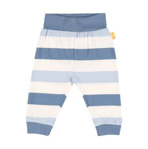 Steiff Collection Kalhoty  modrá / bílá / opálová