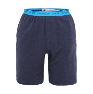 Calvin Klein Underwear Pyžamové kalhoty  marine modrá / svítivě modrá