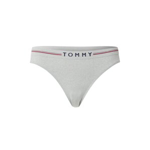 Tommy Hilfiger Underwear Tanga  šedá / noční modrá / červená