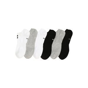 Hummel Sportovní ponožky 'Chevron'  šedý melír / černá / bílá