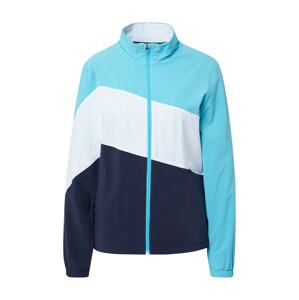 PUMA Sportovní bunda  námořnická modř / svítivě modrá / bílá