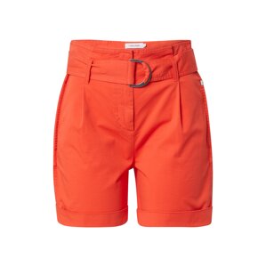 Calvin Klein Kalhoty se sklady v pase  oranžově červená