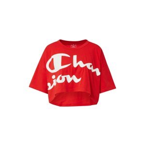 Champion Authentic Athletic Apparel Tričko  světle červená / bílá