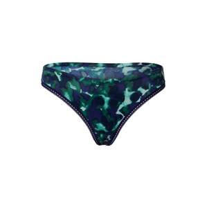 Calvin Klein Underwear Tanga  aqua modrá / noční modrá / smaragdová