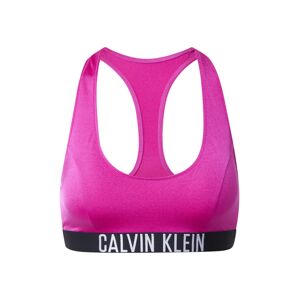 Calvin Klein Swimwear Horní díl plavek 'Intense Power'  pink / černá / bílá