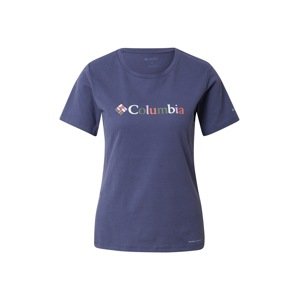 COLUMBIA Funkční tričko 'Alpine Way Screen'  tmavě modrá / mix barev