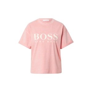BOSS Casual Tričko 'Evina'  bílá / světle růžová